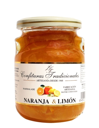 Confituras Tradicionales Mermelada Naranja y Limón 300 gr.