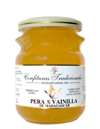 Confituras Tradicionales Mermelada Pera y Vainilla de Madagascar 300 gr.