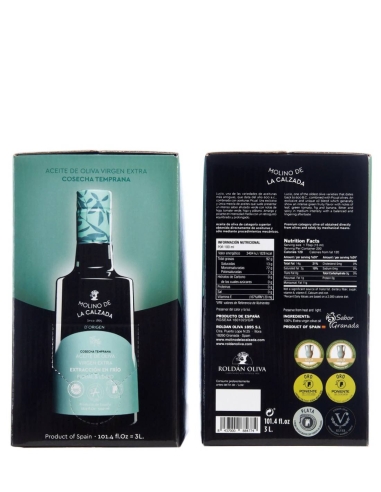 Molino de la Calzada d'Origen Picual Lucio Bag in Box 3L