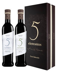 Finca La Pontezuela 5 Elementos Gran Selección Hojiblanca et Picual Étui 2x500 ml.
