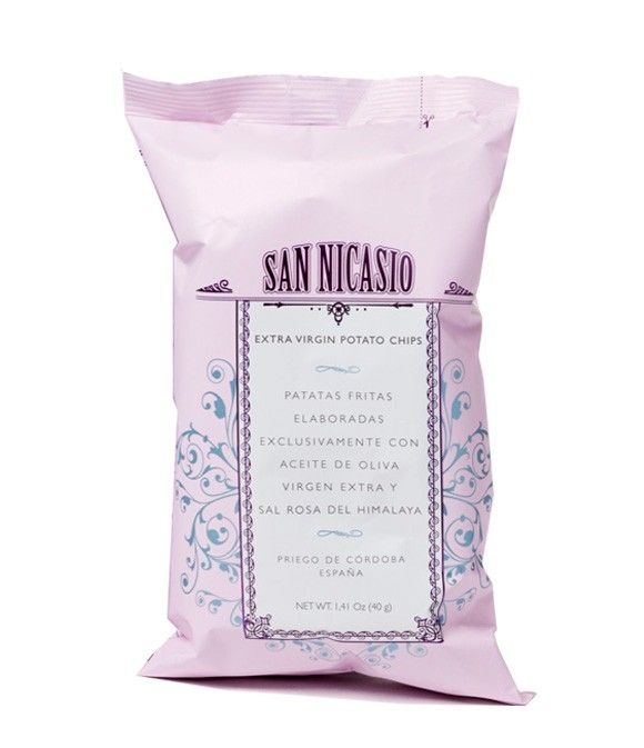 San Nicasio Kartoffelchips mit rosa...