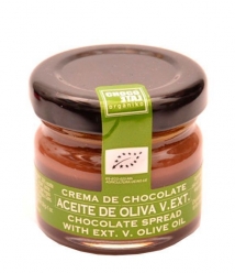 ChocoLate Orgániko con Aceite de Oliva Virgen Extra Crema - 30g