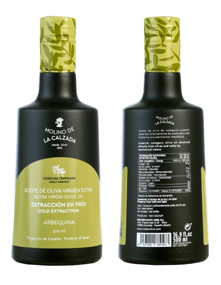 Molino de la Calzada Arbequina 500 ml.