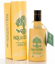 Haza La Centenosa - botella vidrio 500 ml. con estuche