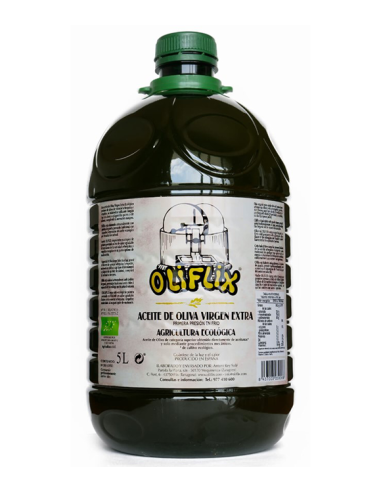 4x Oliflix BIO - PET-Flasche 5L