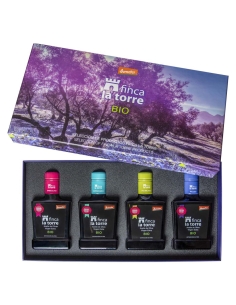 Finca la Torre Auswahl Etui 4 Glasflaschen 250 ml.