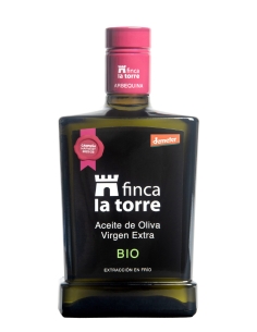 Finca La Torre Arbequina Glass bottle 500 ml.