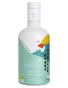 Esencial Verde Temprano Picual BIO Étui 500 ml. 2