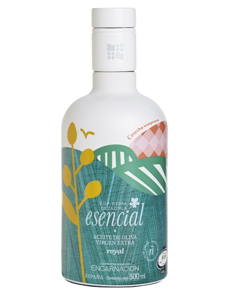 Esencial Verde Temprano Royal Glasflasche 500 ml.