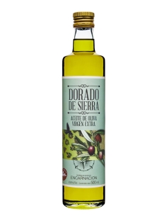 Dorado de Sierra Picual Botella de vidrio 500 ml.