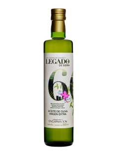 Legado de Sierra Picual Botella de vidrio 500 ml.