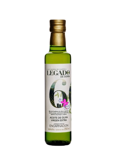 Legado de Sierra Picual Glass bottle 250 ml.