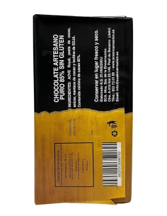 SCA Encarnación 85% Cocoa Chocolate with Esencial Royal EVOO 115 gr. 2
