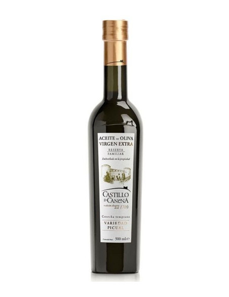 Castillo de Canena Reserva Familiar Picual de 500 ml - Botella Vidrio 500 ml.