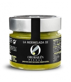 Oro Bailén Reserva Familia Mermelada de aceite de oliva Picual - 150 gr. tarro de vidrio