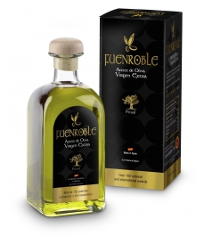 Fuenroble - Squared glass bottle 500 ml. with box