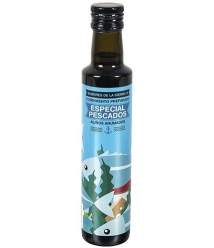 Sabores de la Sierra - AHUMADO especial aliño pescados botella cristal 250 ml.