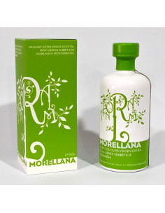 Morellana Hojiblanca de 500 ml. - Botella vidrio 500 ml. + estuche