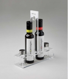 Porte condiments Montsagre Convoy - Coupage + Vinaigre 2 bouteilles 250 ml.