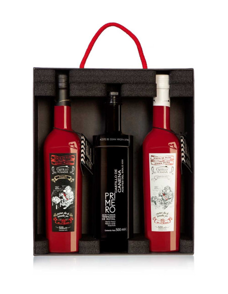 Castillo de Canena Premier Jour de Récolte - Coffret carton de 3 bouteilles
