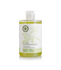 Shampoo mit Olivenöl - Flasche 360 ml.