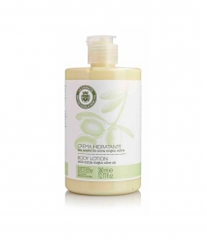 Crème hydratante à l'huile d'olive - Flacon 360 ml.