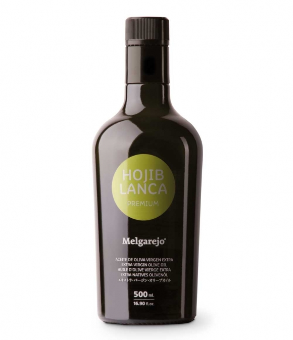 Melgarejo Premium Hojiblanca - Botella vidrio 500 ml.