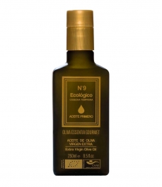 Organic Oliva Essentia Primero Picual Nº9 - Glass bottle 250 ml.