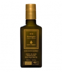 Oliva Essentia Primero Ecológico Picual Nº9 - Botella vidrio 250 ml.