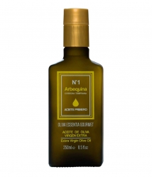 Oliva Essentia Primero Arbequina Nº1 - Botella vidrio 250 ml.