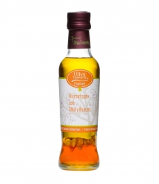 Oliva Essentia Aromatized with Honey and Nuts - Glass bottle 250 ml.