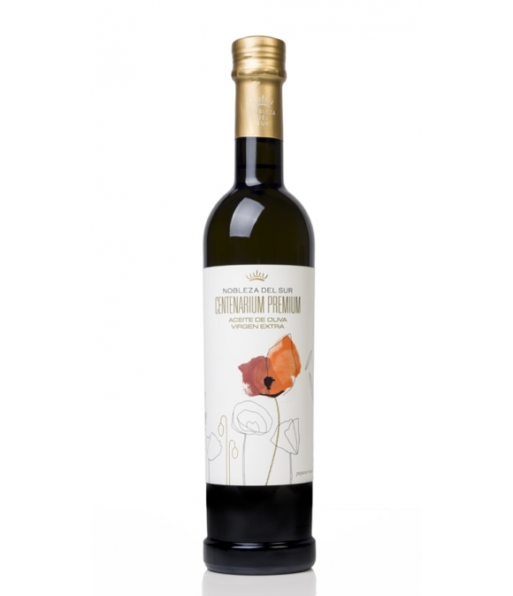 olive oil  nobleza del sur centenarium premium glass bottle 500 ml