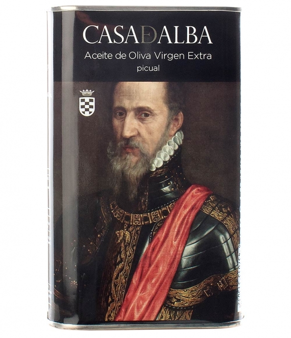 aceite de oliva casa de alba duque tiziano lata de 500ml