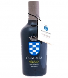 olivenöl casa de alba reserva familiar glasflasche 500ml 