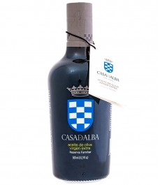 olivenöl  casa de alba reserva familiar glasflasche 500ml 