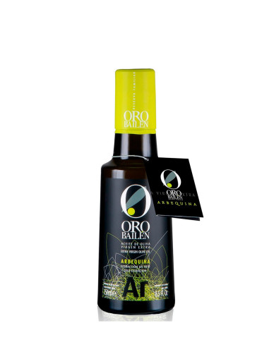 aceite de oliva oro bailén reserva familiar arbequina botella de vidrio de  250ml 