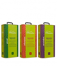 Olimendros Set Arbequina Picual y Cornicabra 5 l. - Lata 5 l.