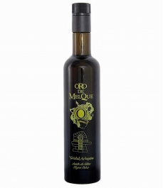 aceite de oliva oro de melque arbequina botella de vidrio de 500ml