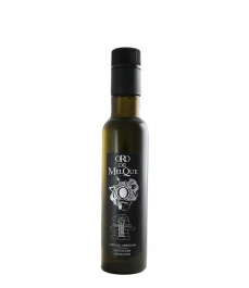 aceite de oliva oro de melque arbequina botella de vidrio de 250ml 