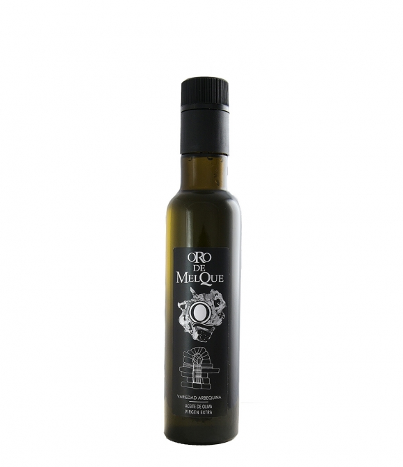 huile d'olive oro de melque arbequina bouteille en verre de  250ml