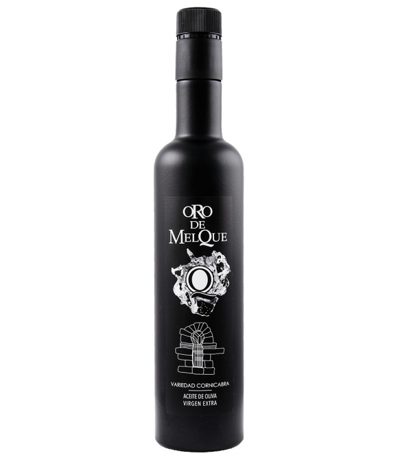 Extra Virgin Olive Oil oro de melque Cornicabra Glass bottle 500ml
