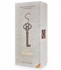 olive oil  casas de hualdo reserva de familia glass bottle 500 ml