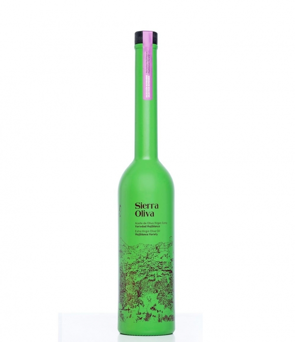 Sierra de Cazorla Hojiblanca botella vidrio verde de 500 ml