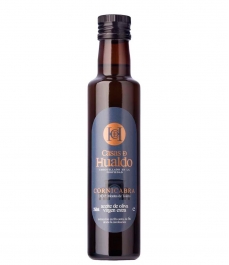 aceite de oliva casas de hualdo cornicabra botella de vidrio de 250ml 