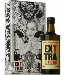 Caja de Regalo Marvel con aceite de oliva virgen extra marca Exttra Picual de 500 ml
