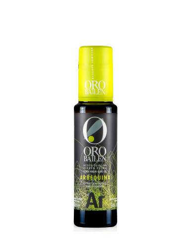  huile d'olive oro bailén reserva familiar arbequina  bouteille en verre 100 ml