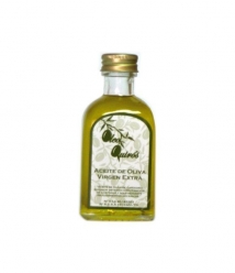 Oleo Quirós - Picual - miniatura vidrio 50 ml.