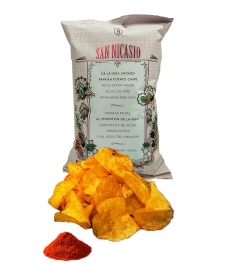 Patatas Fritas San Nicasio al pimentón de la Vera de 150gr - Bolsa 150 g. Patatas Fritas San Nicasio al pimentón de la Vera de 150gr - Bolsa 150 g. 2