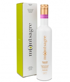 Montsagre Empeltre en étui - Bouteille en verre 500 ml.