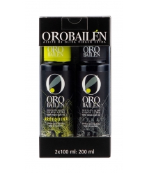 Oro Bailén de 100 ml. - Estuche mixto 2 botellas vidrio 100 ml.